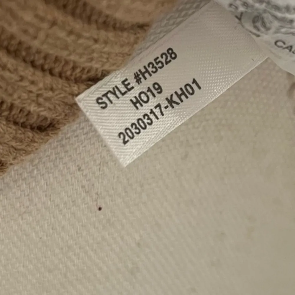 J. Crew • Tan Brown Crew Neck Classic Sweater Wool Cotton - Image 5