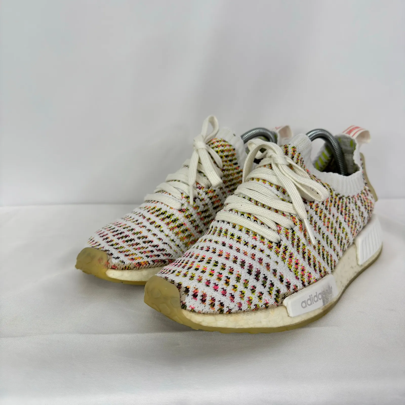 Adidas NMD R1 PK Womens Size 9 Multi Color Knit Boost Sneakers - Image 10