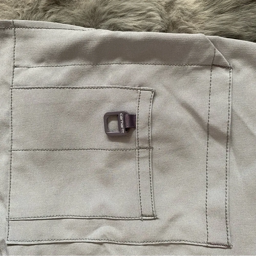 Cathartt Light Gray Scrub Top - Image 2