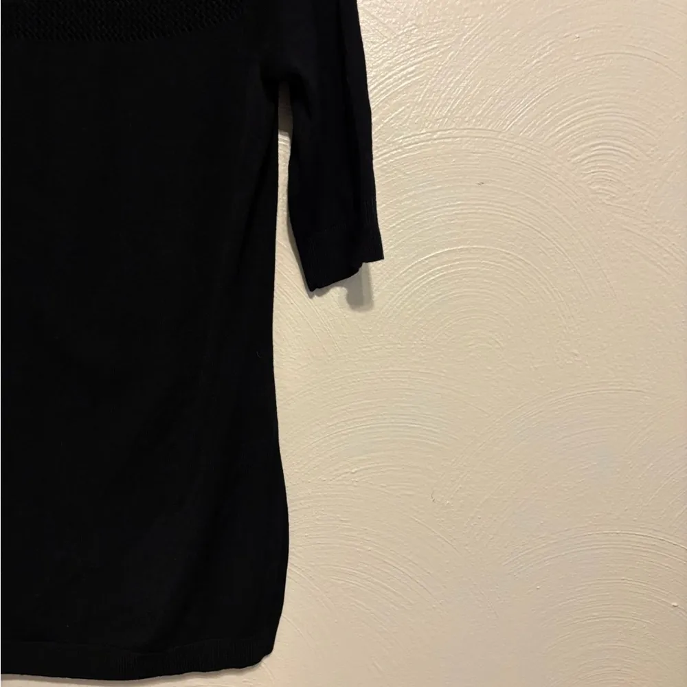 Express Black Knit Blouse - Image 7