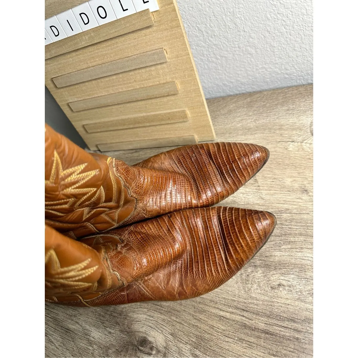 Vintage Tony Lama Women’s 36 Cowgirl Cowboy Boots - Image 2