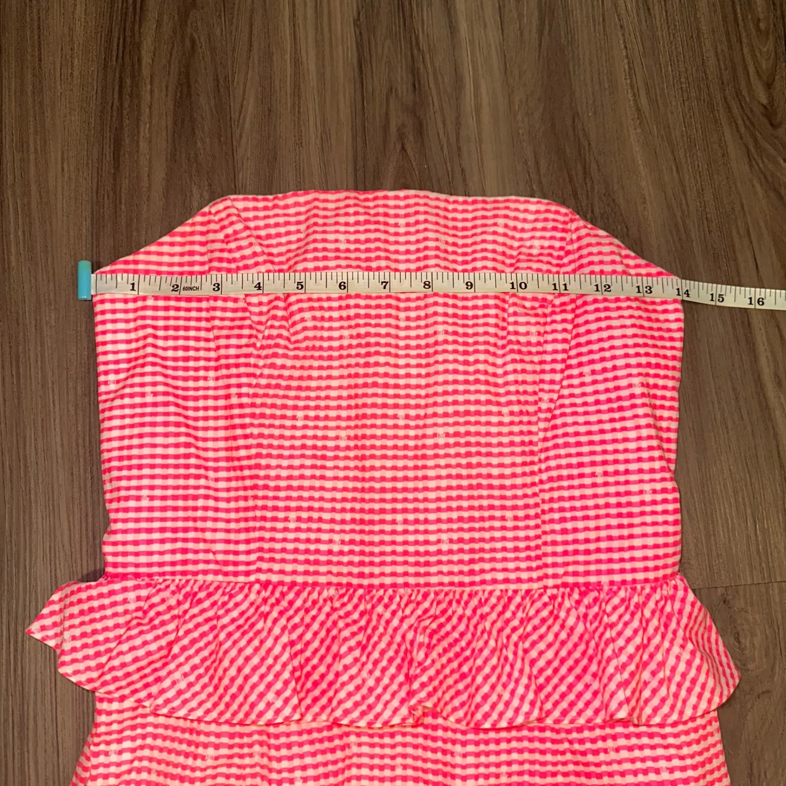 Lilly Pulitzer Lowe Pink White Dress Green Zipper Size 0 Sorority Event AKA‎ - Image 4