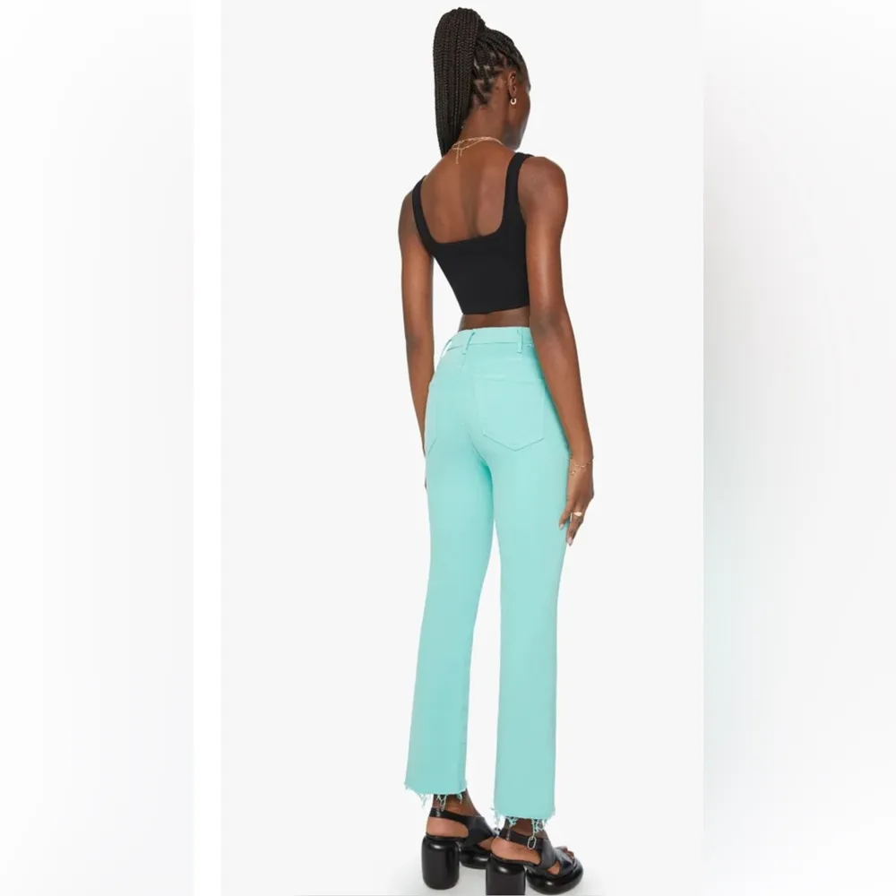 Mother The Hustler Ankle Fray Second Chance Jeans Size 24 - Image 2