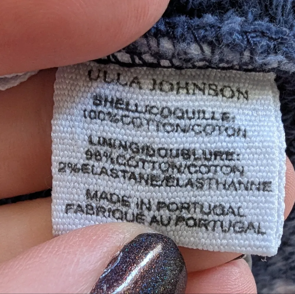 Ulla Johnson Tie Dye Short Sleeve Sweater Pullover Top Rocha - Image 6