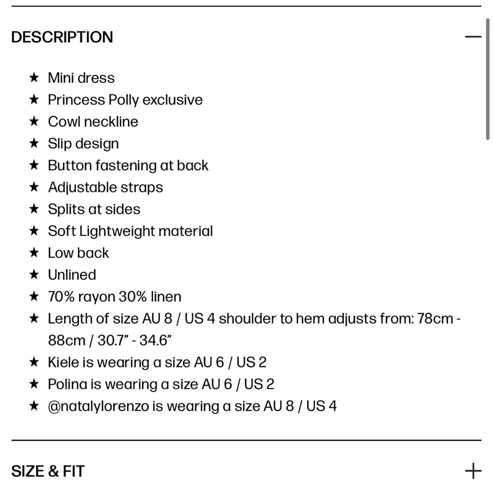 Princess Polly Cheri Mini Dress - Image 4