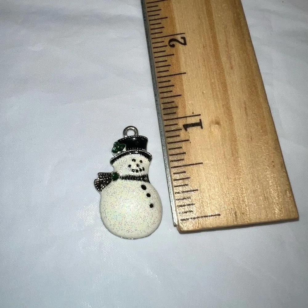 Kenneth Cole Vintage Snowman Sparkle Charm - Image 6