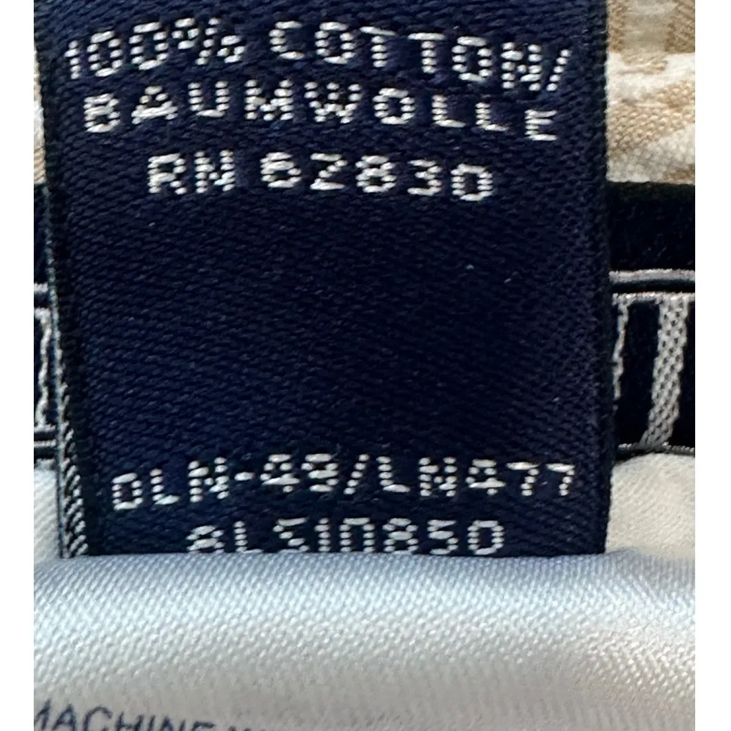 Lands' End Womens Pants Cropped Size 10 Seersucker Clam Digger Summer Cotton - Image 11