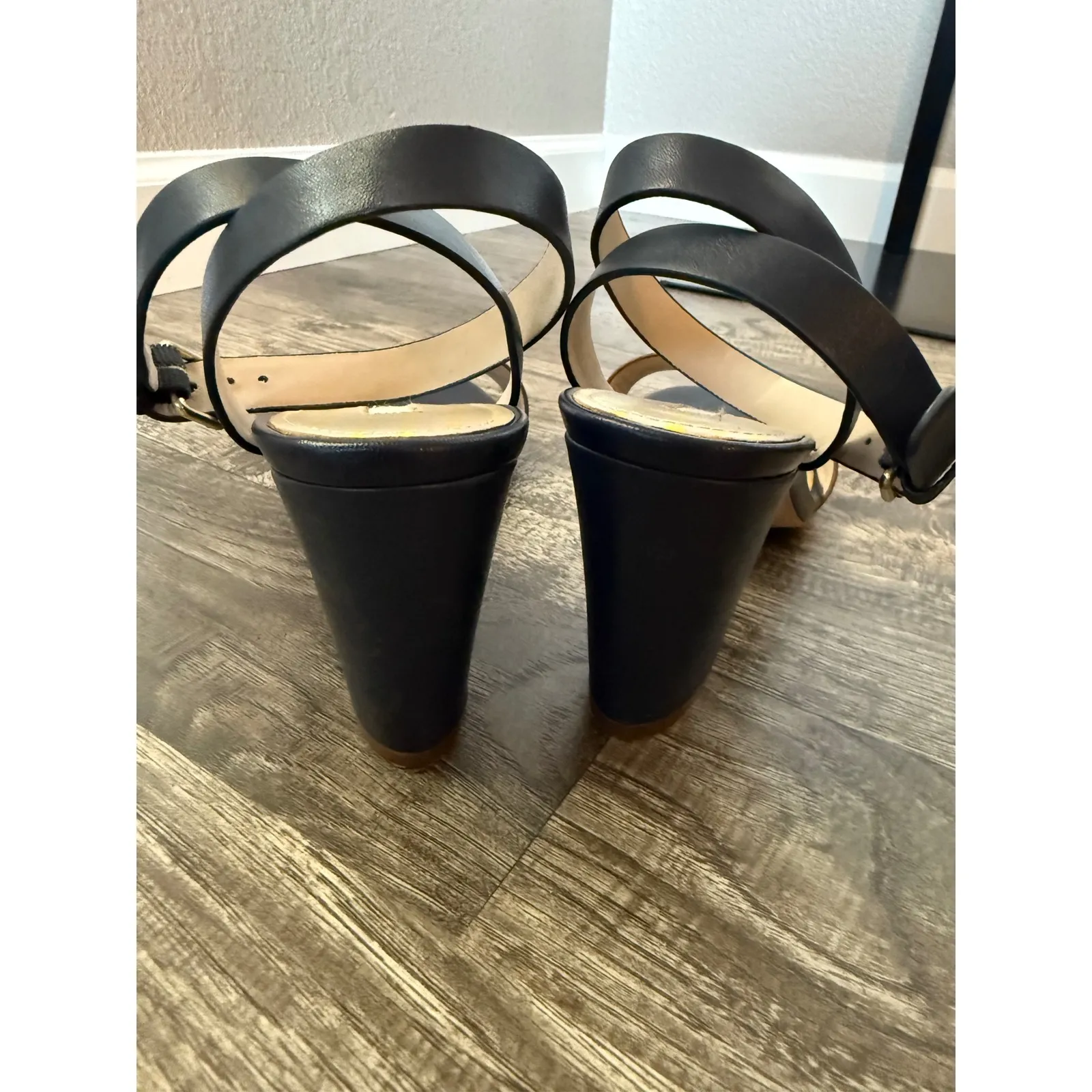 Boden Kirsten Leather‎ Sandal Womens Size 39EU (8 US) Blue - Image 7