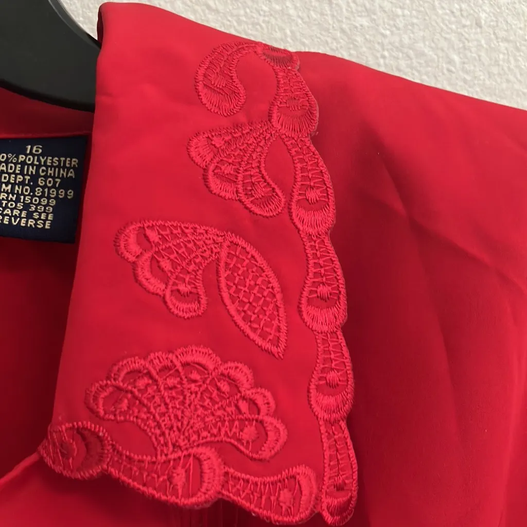 Laura Scott FINAL MARKDOWN Vintage  blouse 16 - Image 3