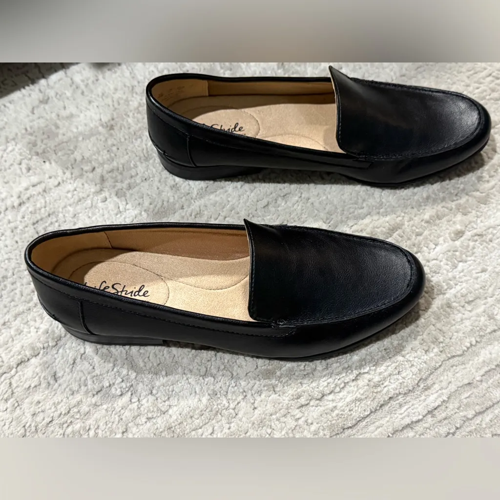 LifeStride Margot Loafers Black Burnish | Size 10W | Comfort Slip-On Shoe - Image 8