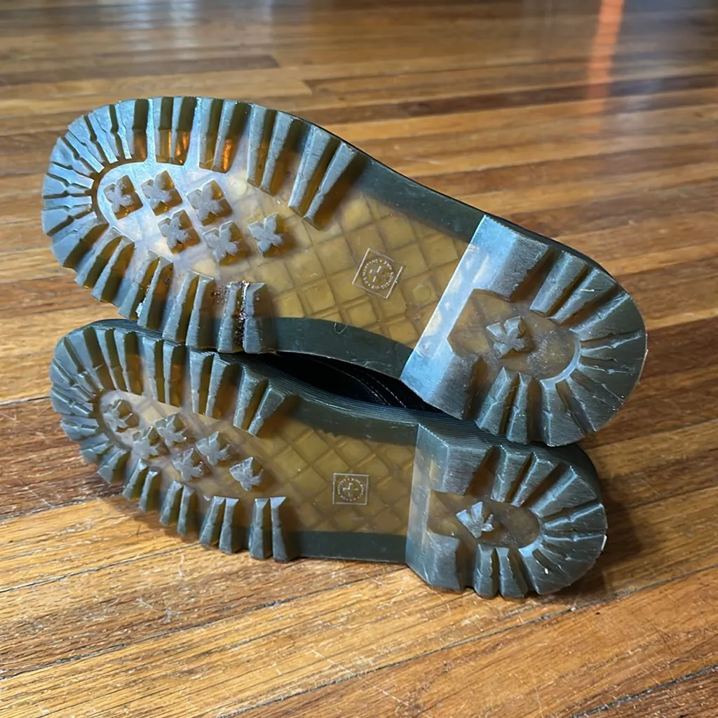 Dr. Martens  “Luana” Glitter Combat Boots, Sz 9 - Image 4