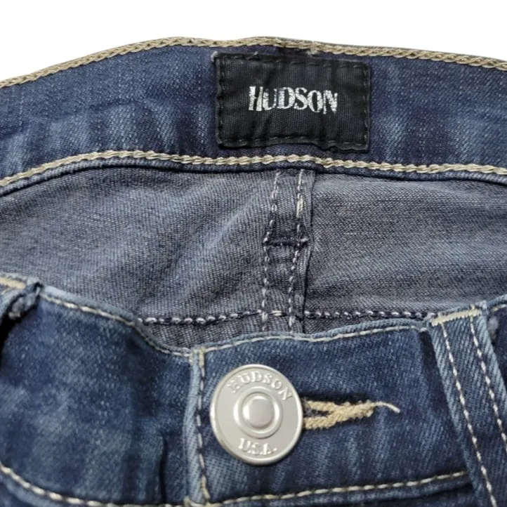 Hudson Jeans Size 24 W26"L29.5" Women's Hudson Krista Super Skinny Jeans Stretch Women's Jeans - Image 6