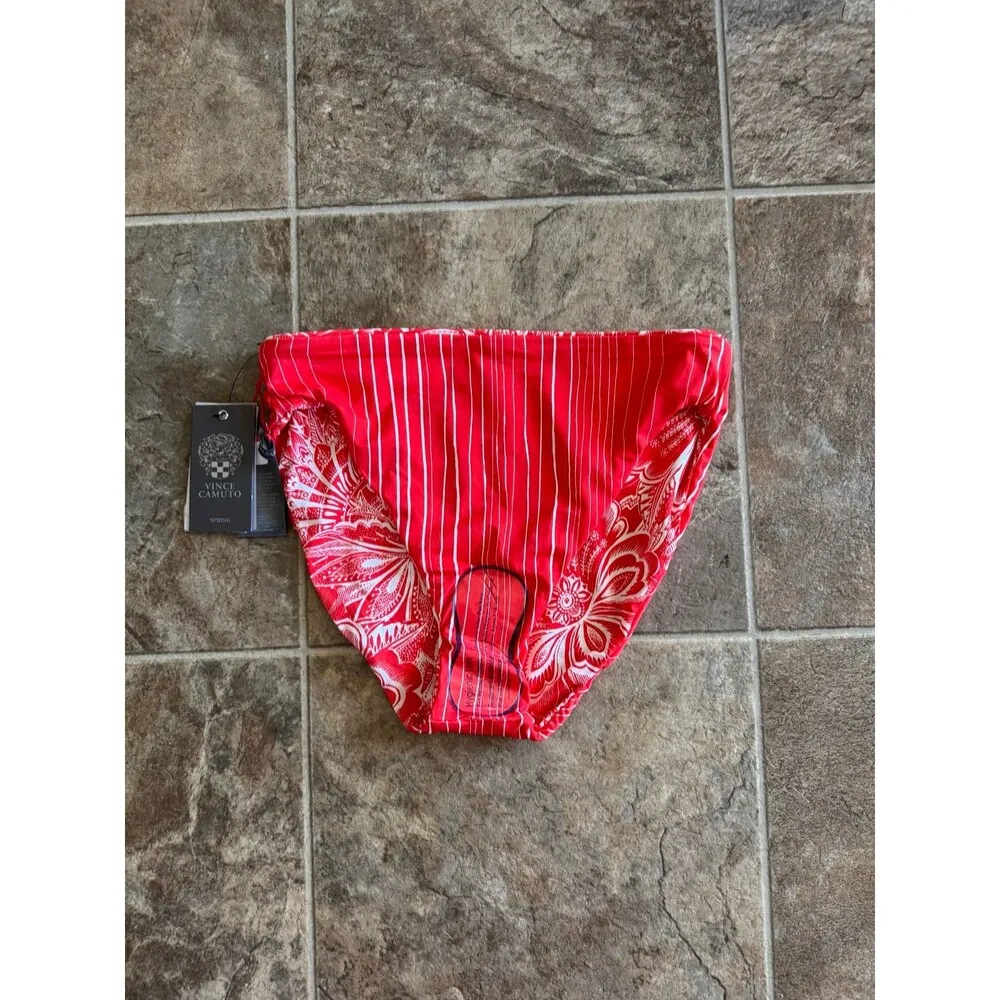 Vince Camuto Poppy Reversible Bikini Bottoms Size Small - Image 9