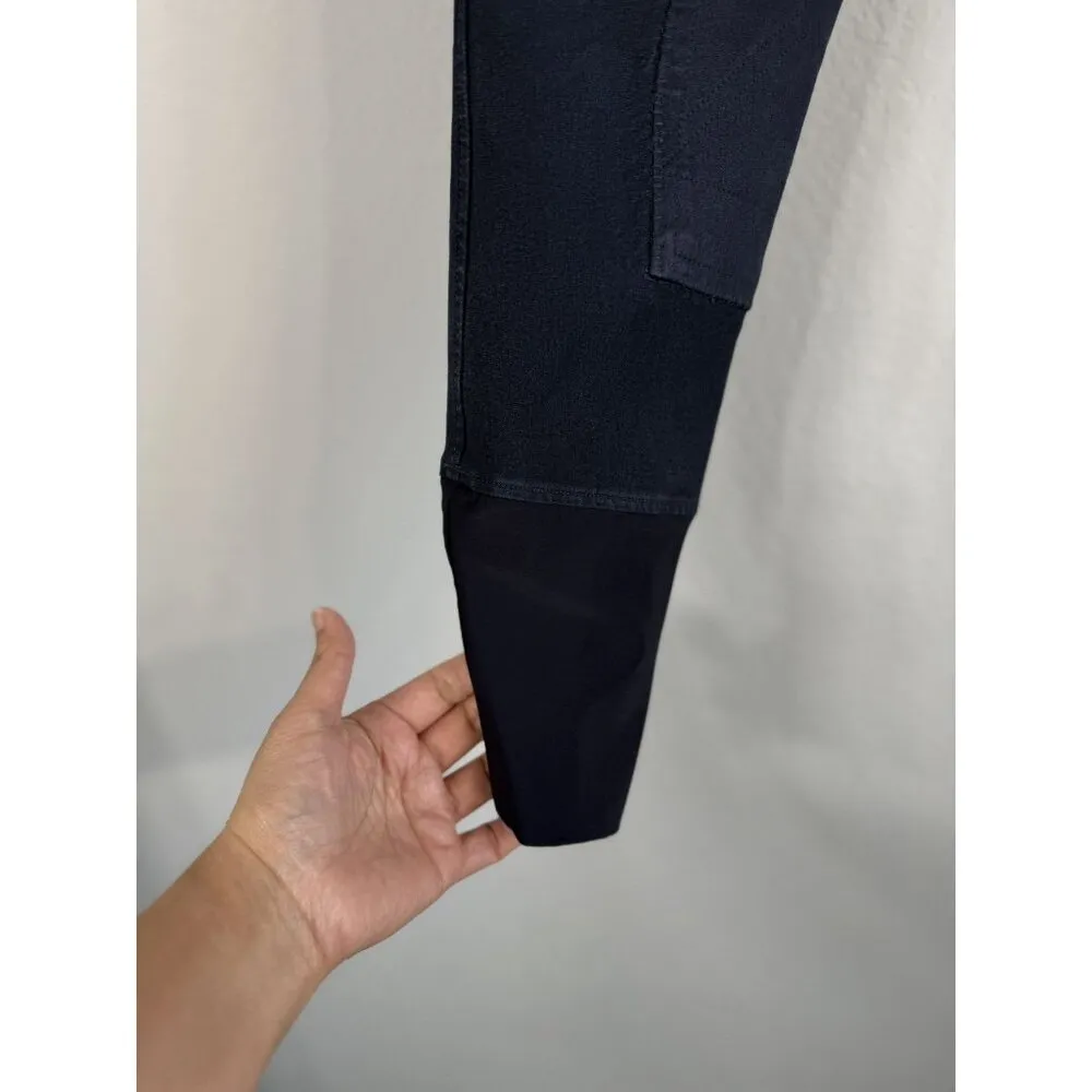 Equine Couture Horse Riding Schooling Breech Navy Embroidered Women’s 30 Pants - Image 3