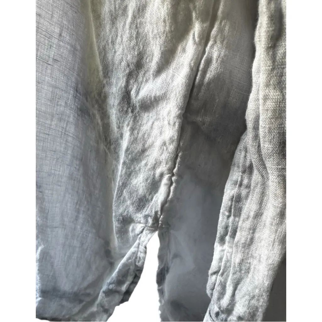 C&C California Elegant Linen Women's Top Sz S - Image 3