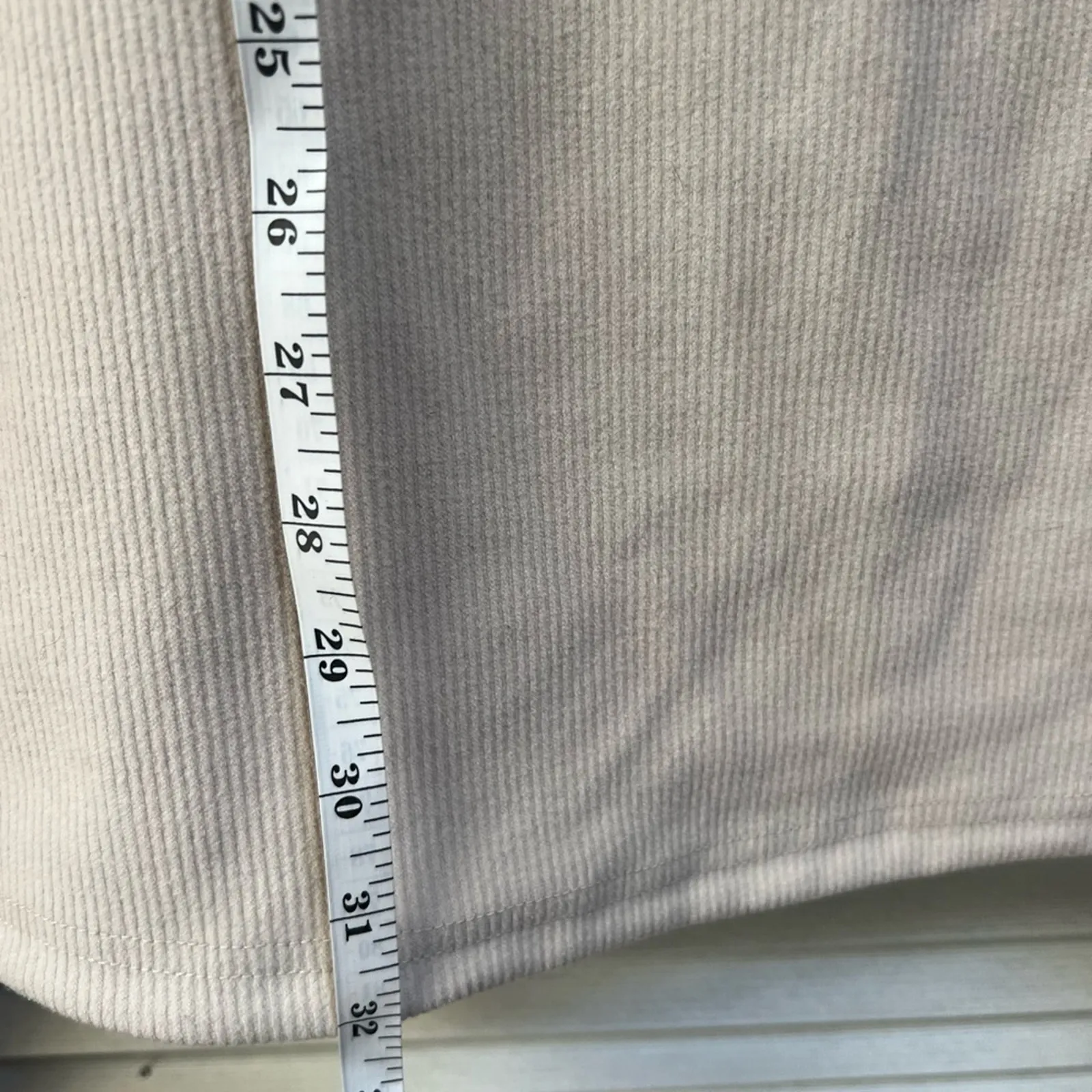 Vero Moda Cream Beige Sweater Long Sleeve Dress Size Small - Image 8