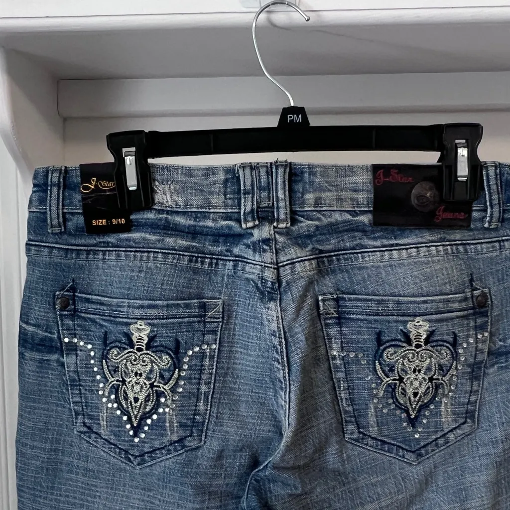 NWT Vintage Y2K J Star Jeans Blue Size undefined - Image 5