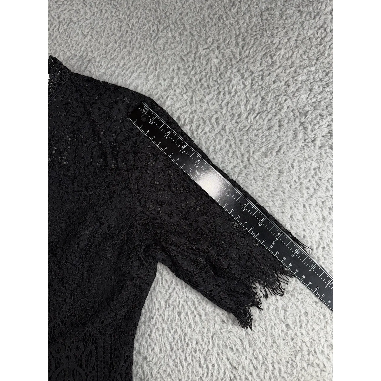 Zalalus Dress Women 8 Black Lace Short Cocktail Fairy‎ Whitchy Whimsigoth - Image 4