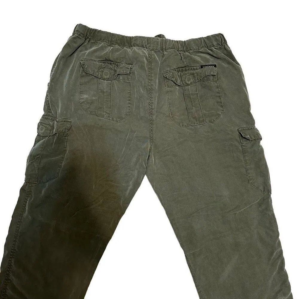 Sanctuary Anthropologie Green Cargo Style Casual Loose Pant - Image 6