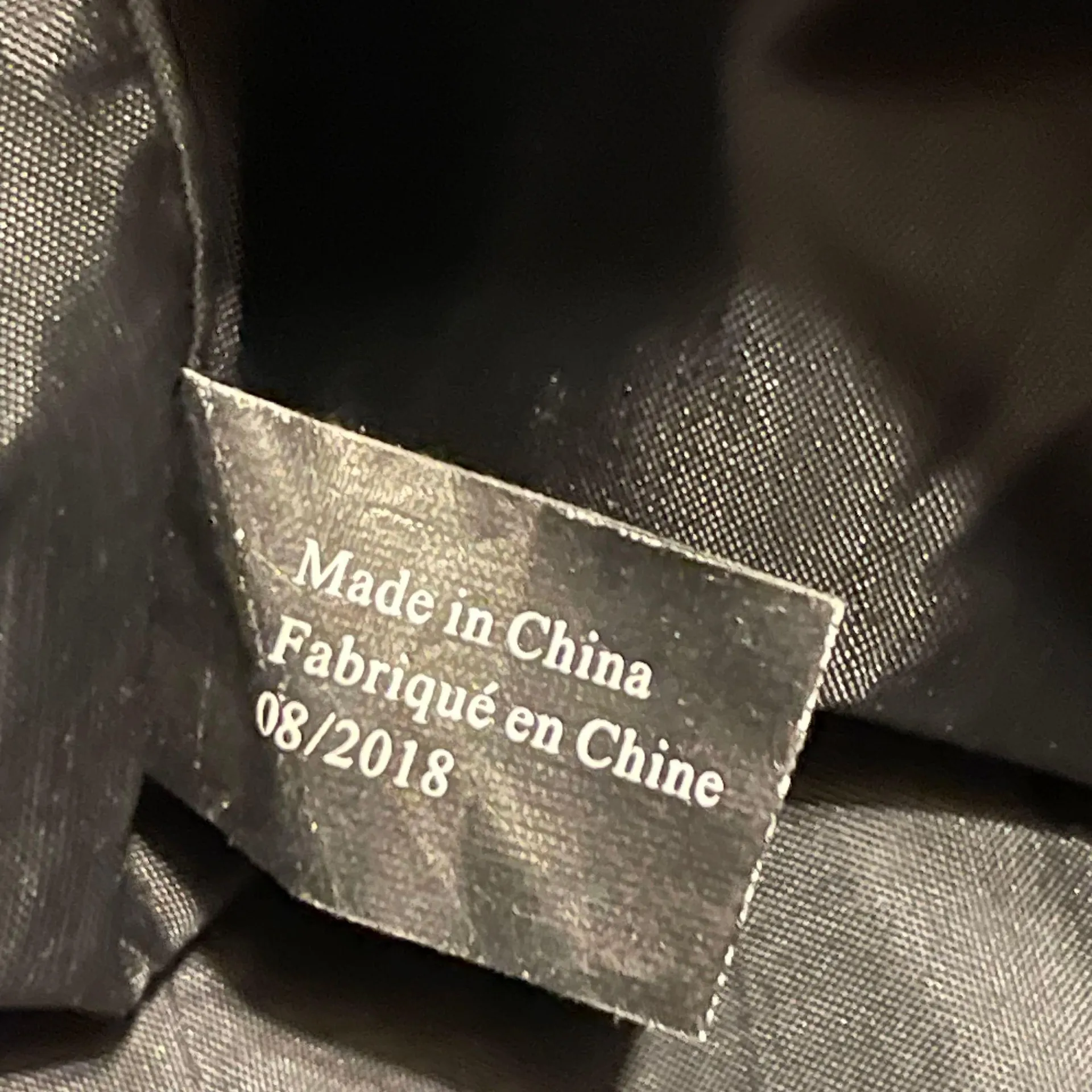 Victoria’s Secret Overnight Tote Weekender Bag Black With Silver Sequins  - Image 8