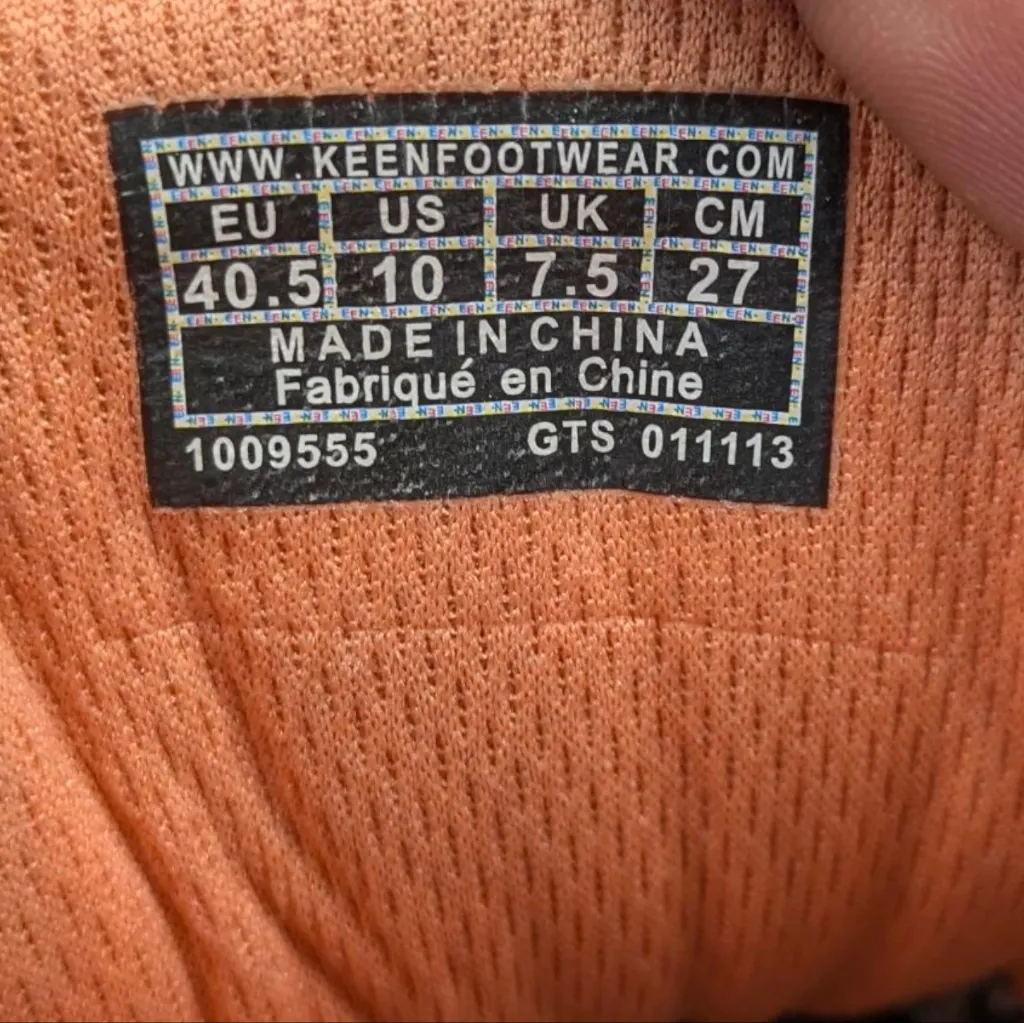 Keen Verdi II Mid Waterproof Hiking Boots GUC Size 10     S3983 - Image 14