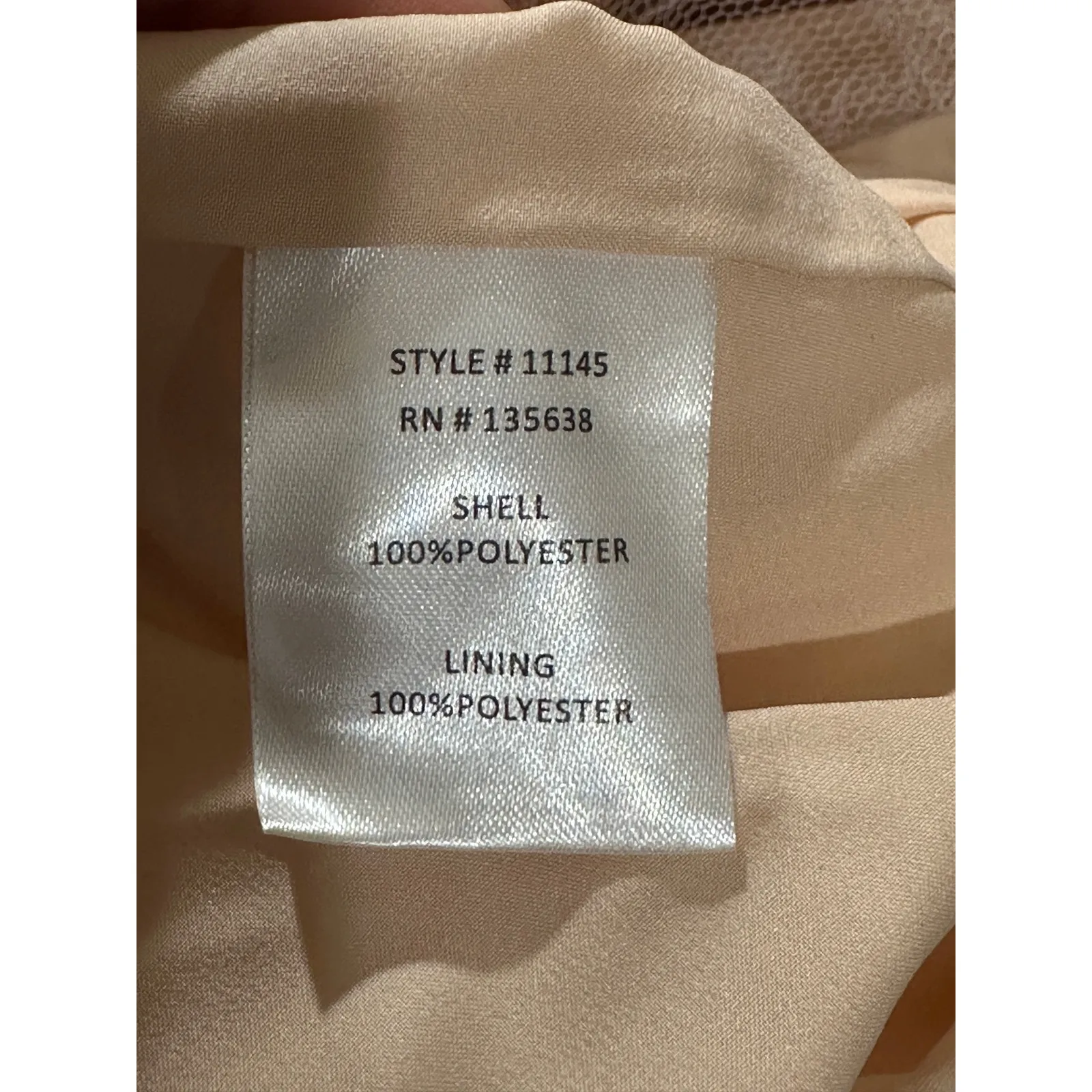 Hutch Smocked Tulle Gown Dress Taupe Red Size Medium NWT Wedding Romantic Fairy - Image 16