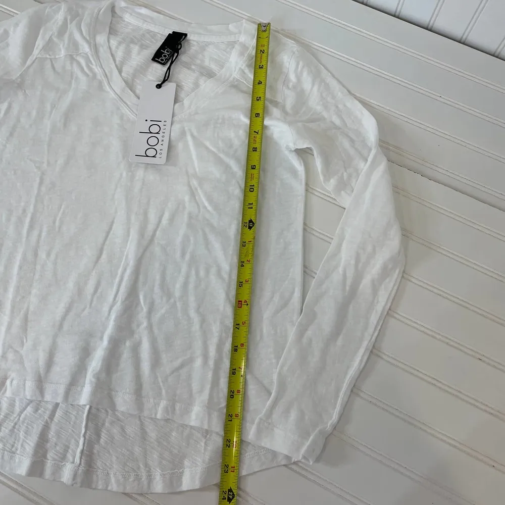 NWT Free People & Bobi Cozy Girl Shorts & White Long Sleeve Shirt SET Size XS - Image 7