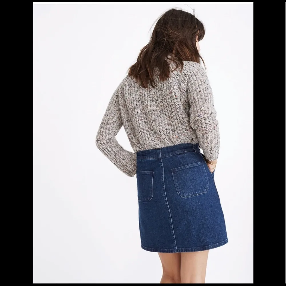 Madewell Denim Utility Zip Skirt- 29 - Image 3