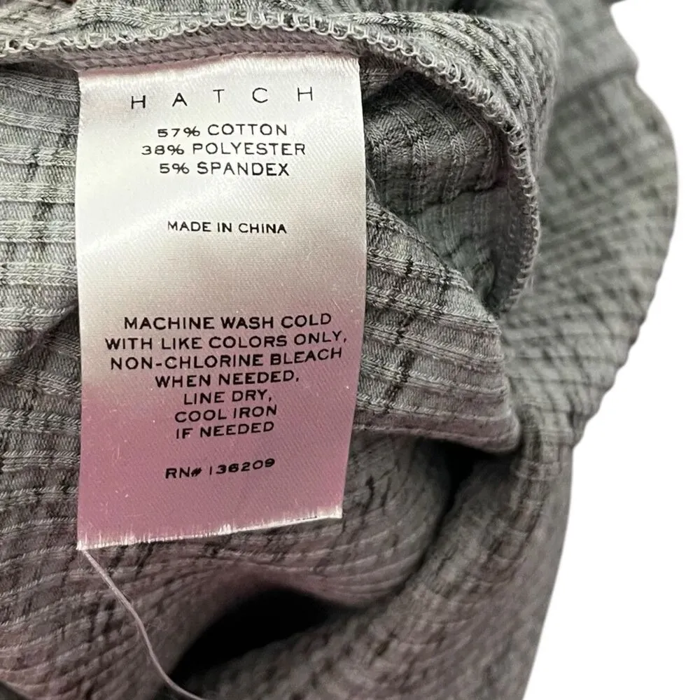 Hatch The Harper Cardigan Dress Gray Ribbed Sweater Women’s Size 1 US Small - Image 9