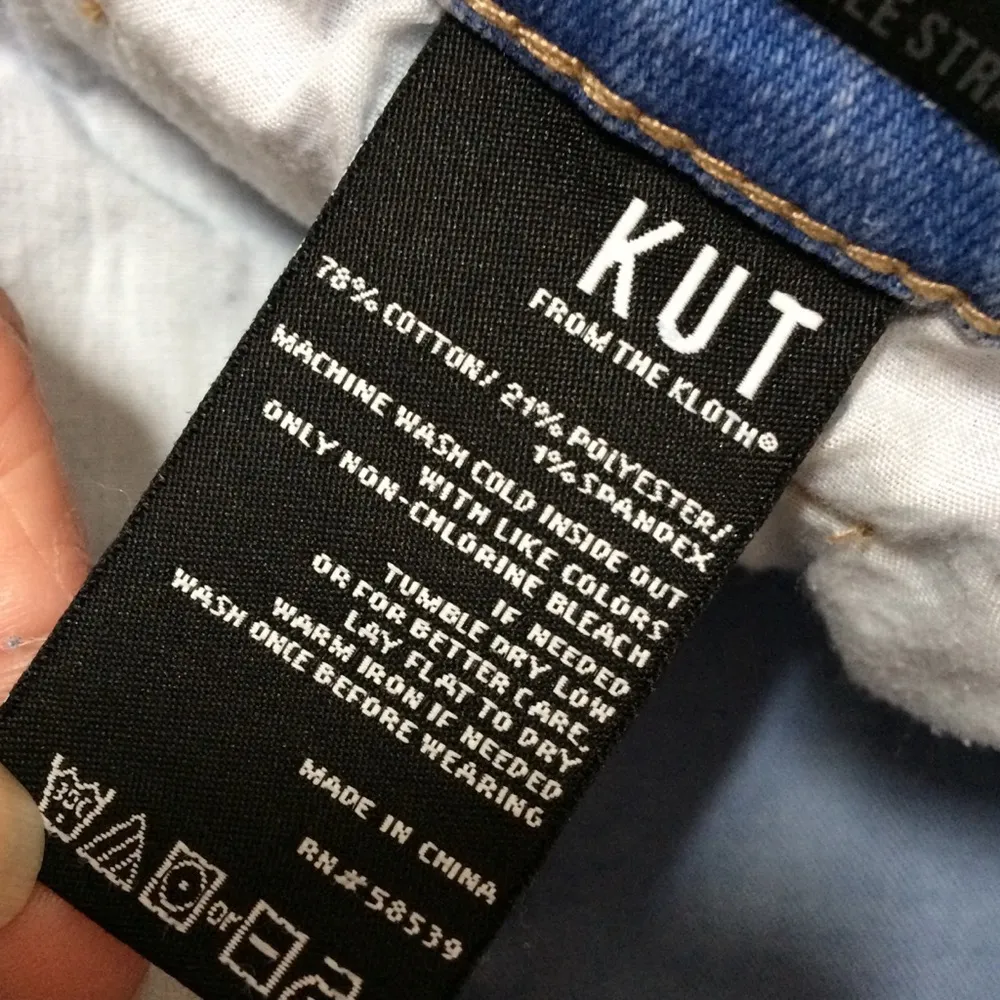 Reese Ankle Straight Leg Jean With Exposed Buttons - Image 7