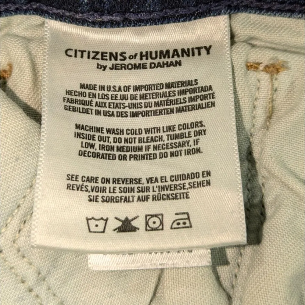 C of H Agnes Crop Midrise Straight size 32  J1200 - Image 6