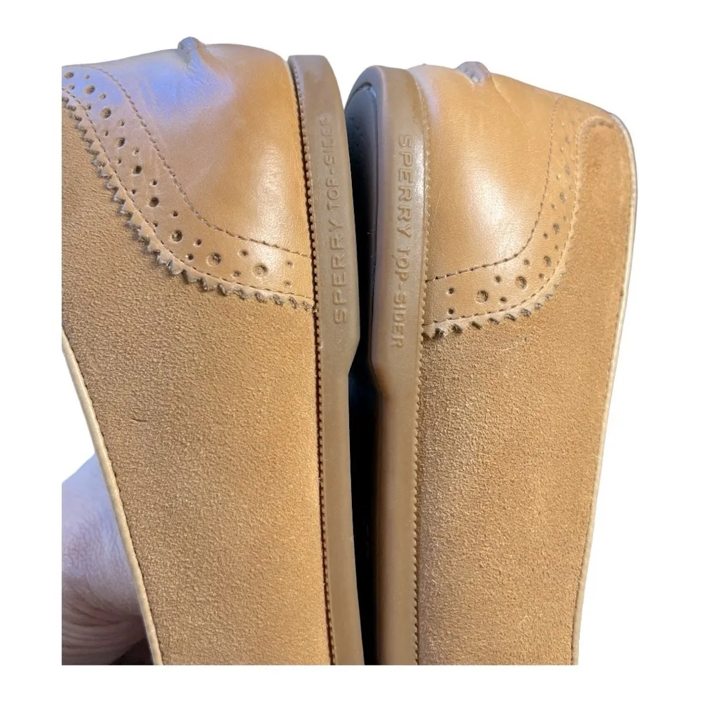 Sperry  Harper Cognac loafers. Tan size 7 - Image 12