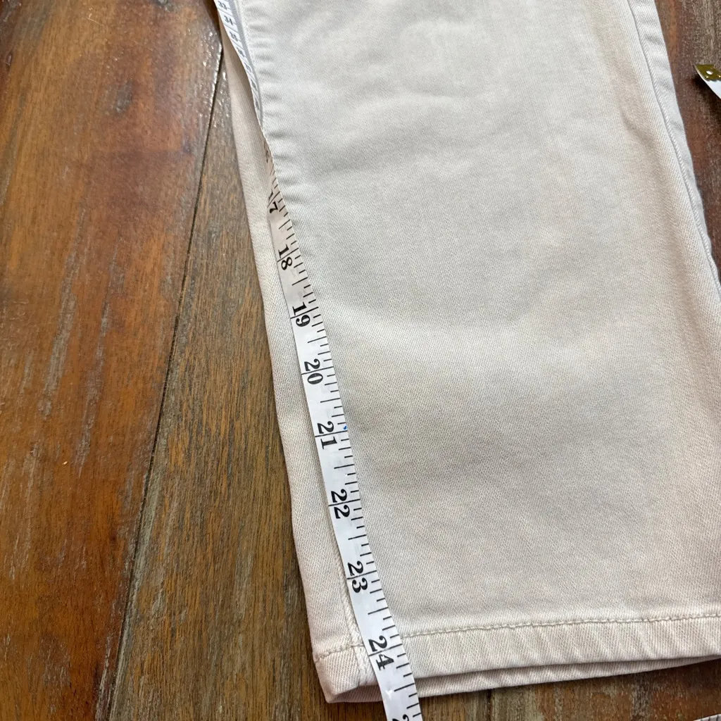 Women's J.Jill Beige Authentic Fit Slim Ankle Jeans Size 16 - Image 8