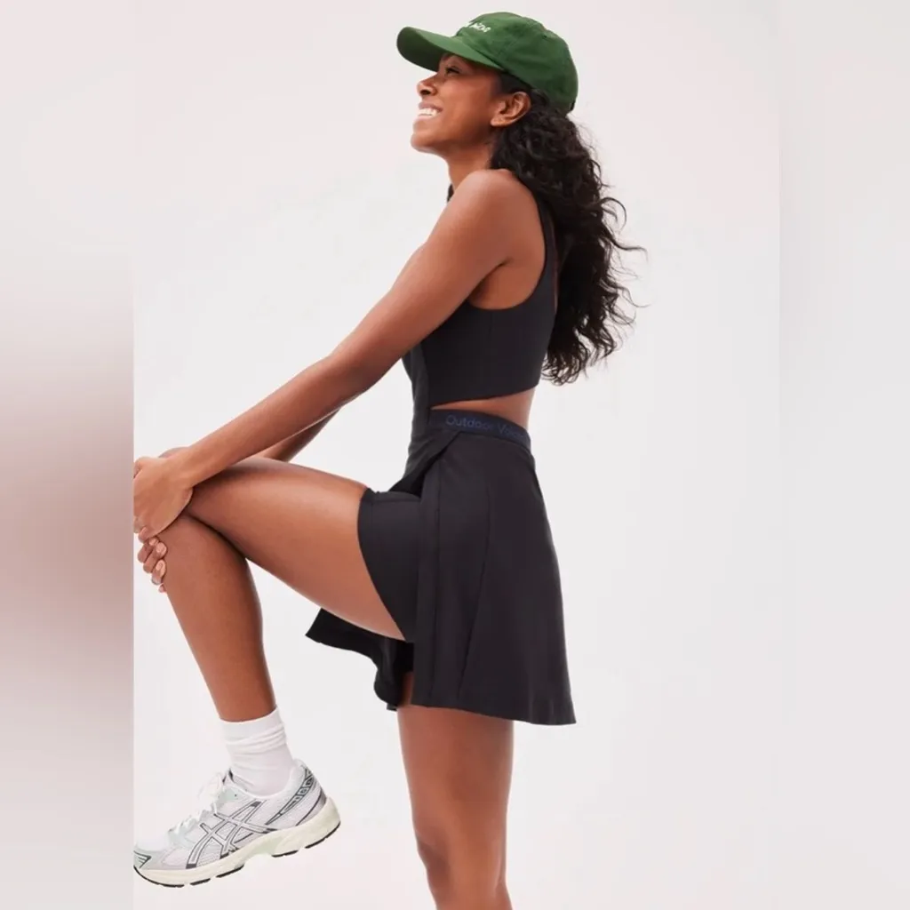 NWT Outdoor Voices Black Court Dress - Image 2