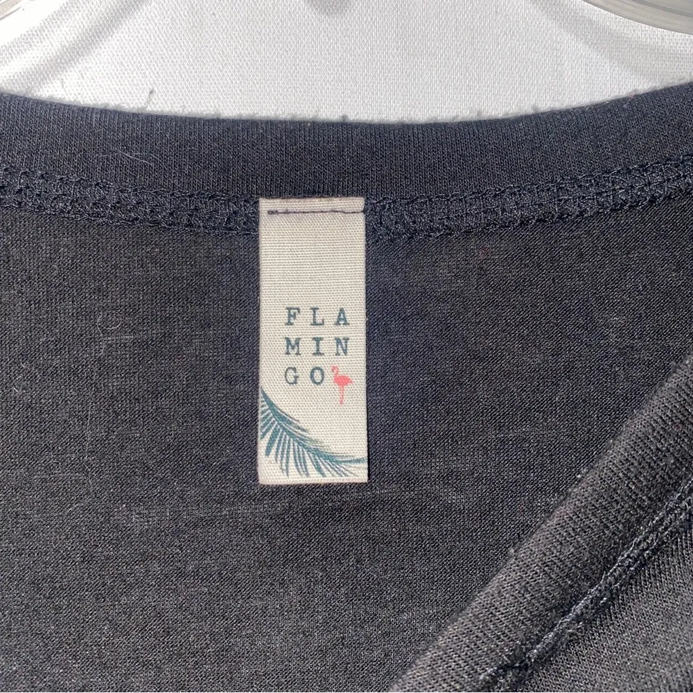 Flamingo Long Sleeve Shirt Women’s Small - Image 2