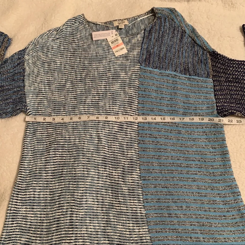 Style & Co Colorblock Tunic Sweater - Image 13