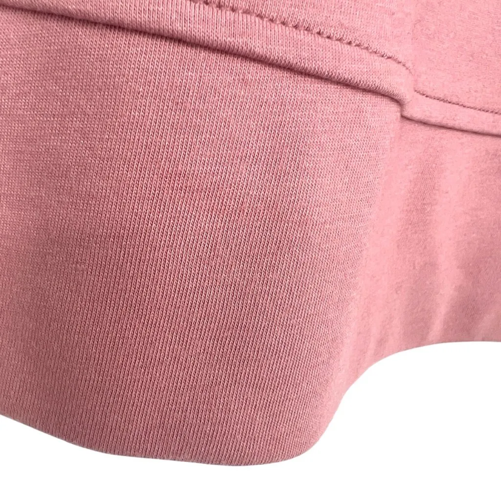 Ted Baker London Jordan Striped Dropped-Shoulder Sweatshirt Rose Pink Size 2 XS - Image 8