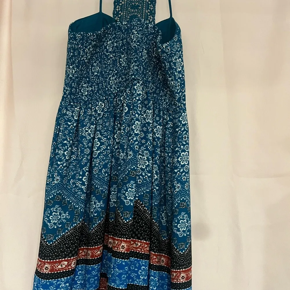 Xhilaration Teal Smocked Top - Image 6