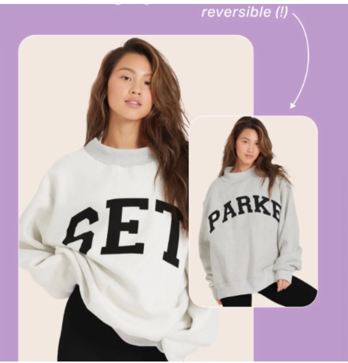 NEW   X SET REVERSIBLE MOCKNECK - Image 2