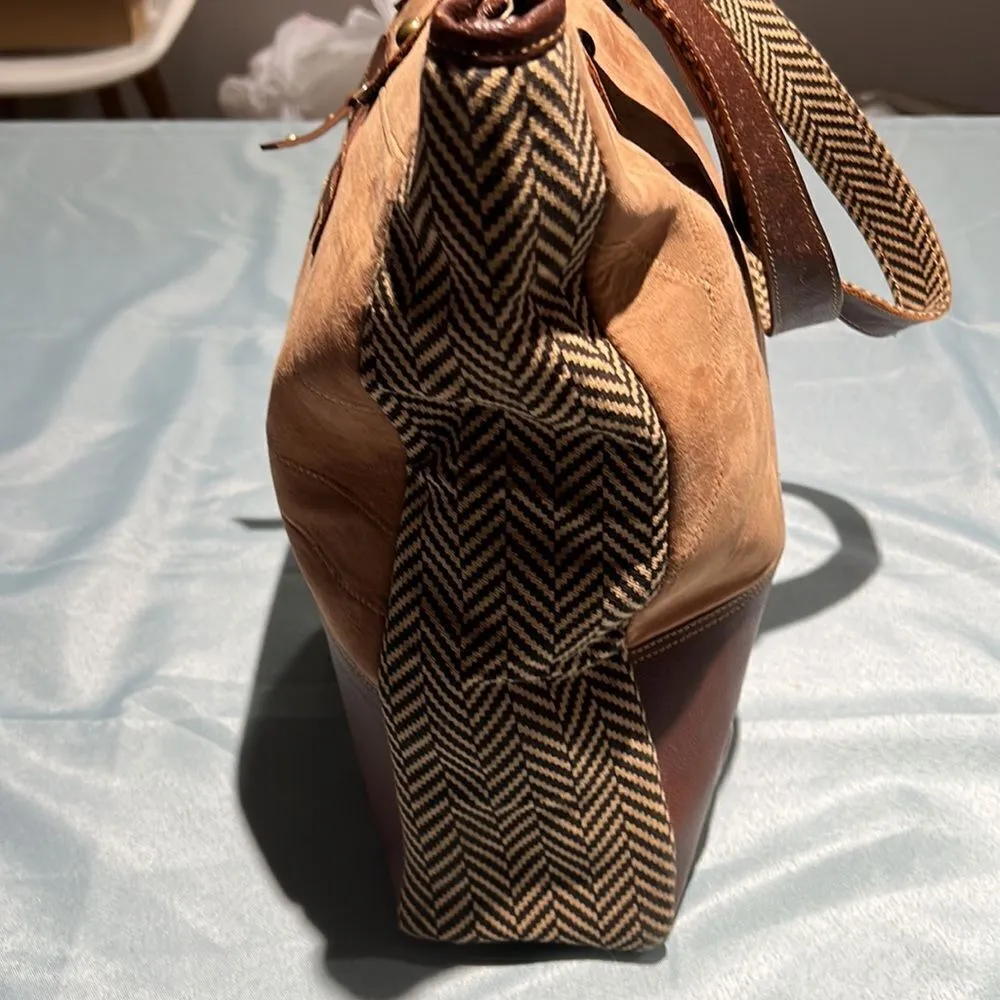 VAAN & CO. Tote Shoulder Bag!!‎ Brown - Image 7