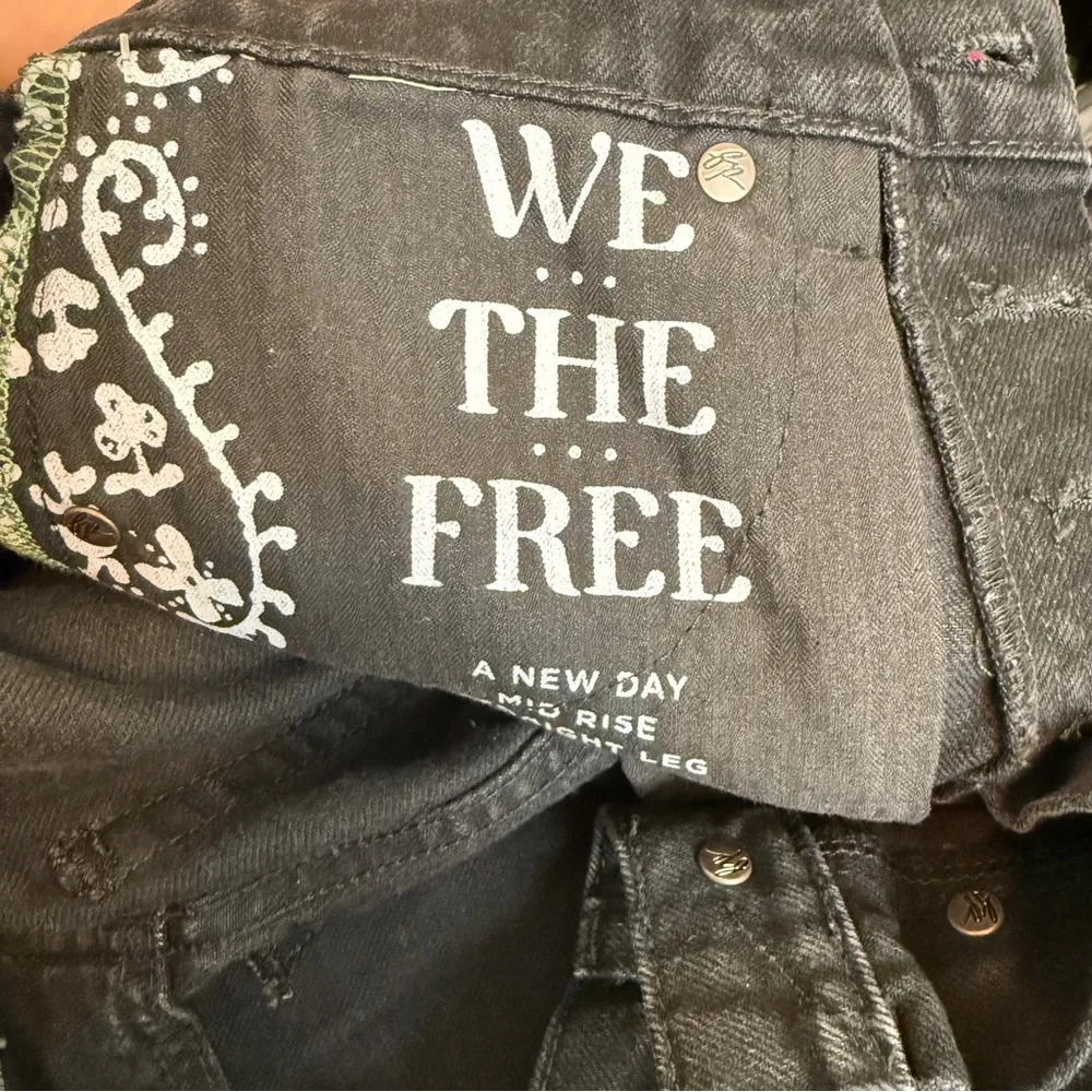 We The Free A New Day Mid Rise Straight Leg Jeans - Image 5