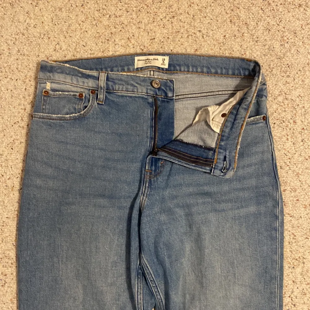 Abercrombie & Fitch A&F Jeans 8 29 Long Mom High Rise - Image 2
