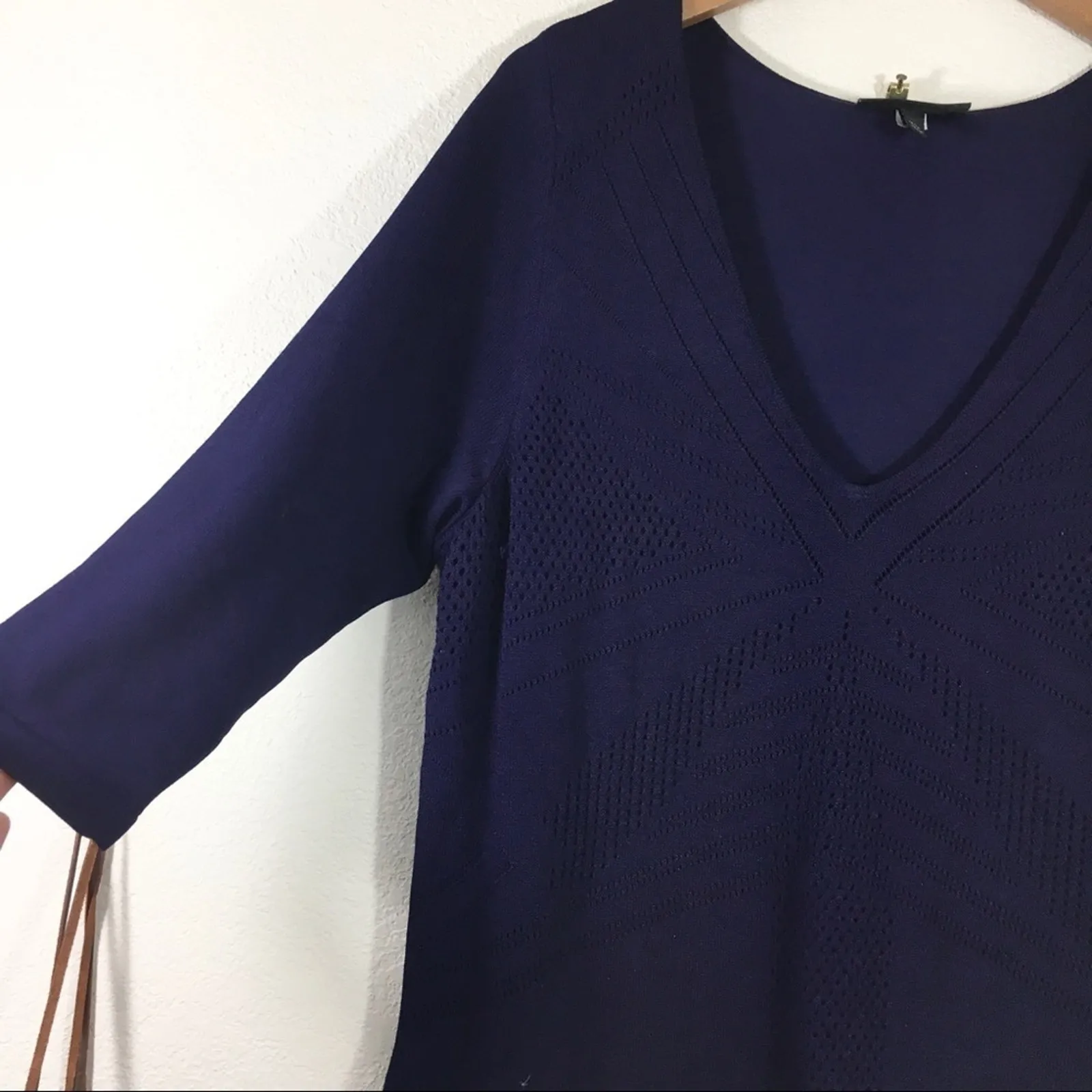 Lane Bryant deep purple knit sweater dress 14/16 - Image 3