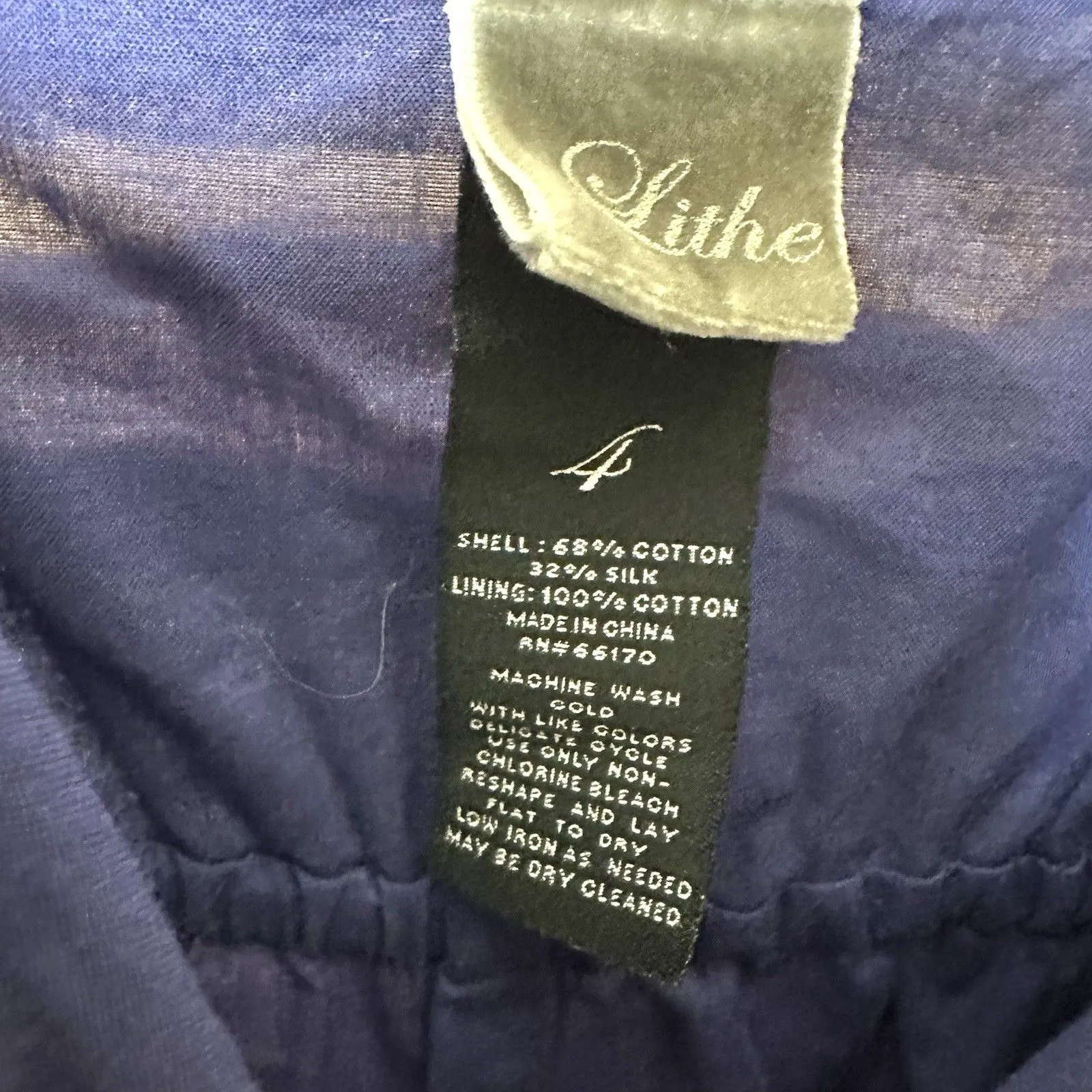 Lithe Dress 4 Midi Sleeveless Color Block Silk Cotton Anthropologie - Image 2