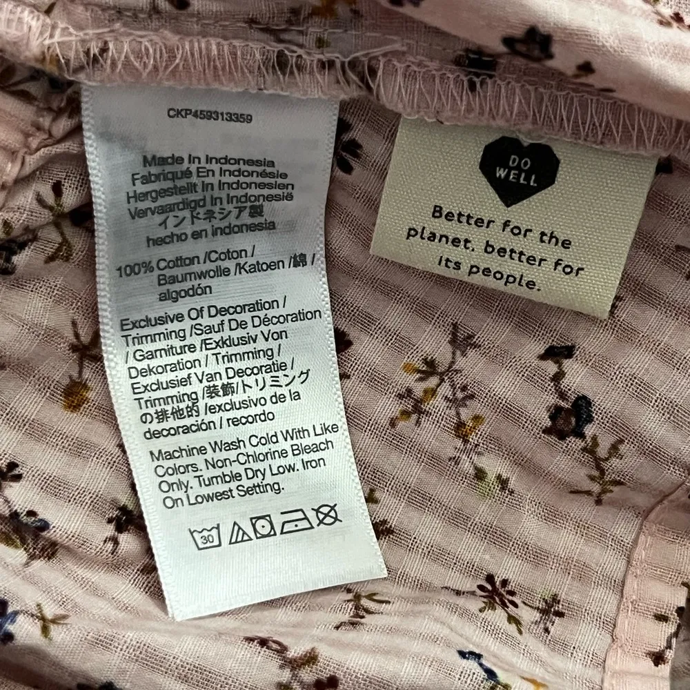 Madewell Sophia Elastic Shirred Top in Bouquet Floral | Small - Image 9