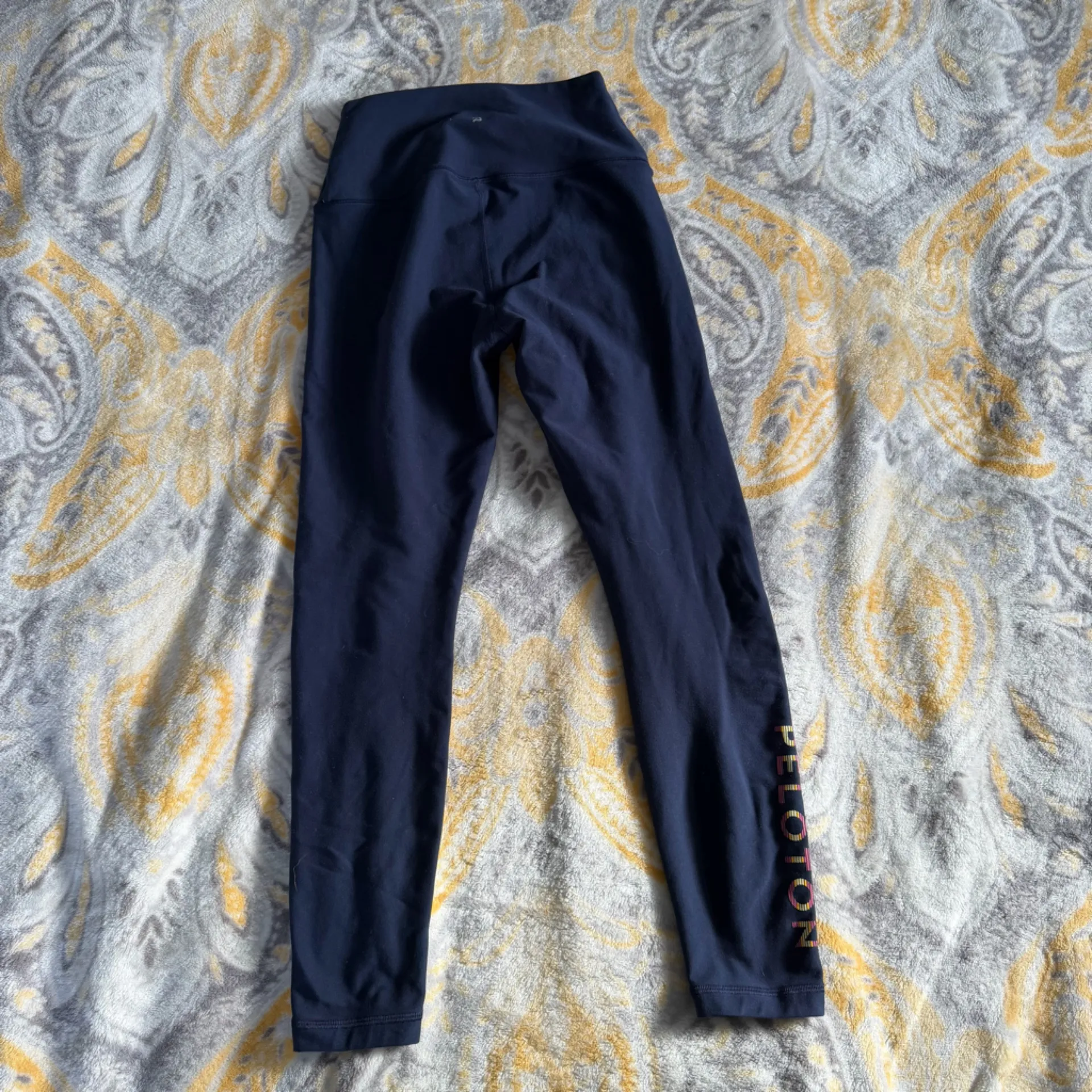 Peloton navy blue leggings size small - Image 2
