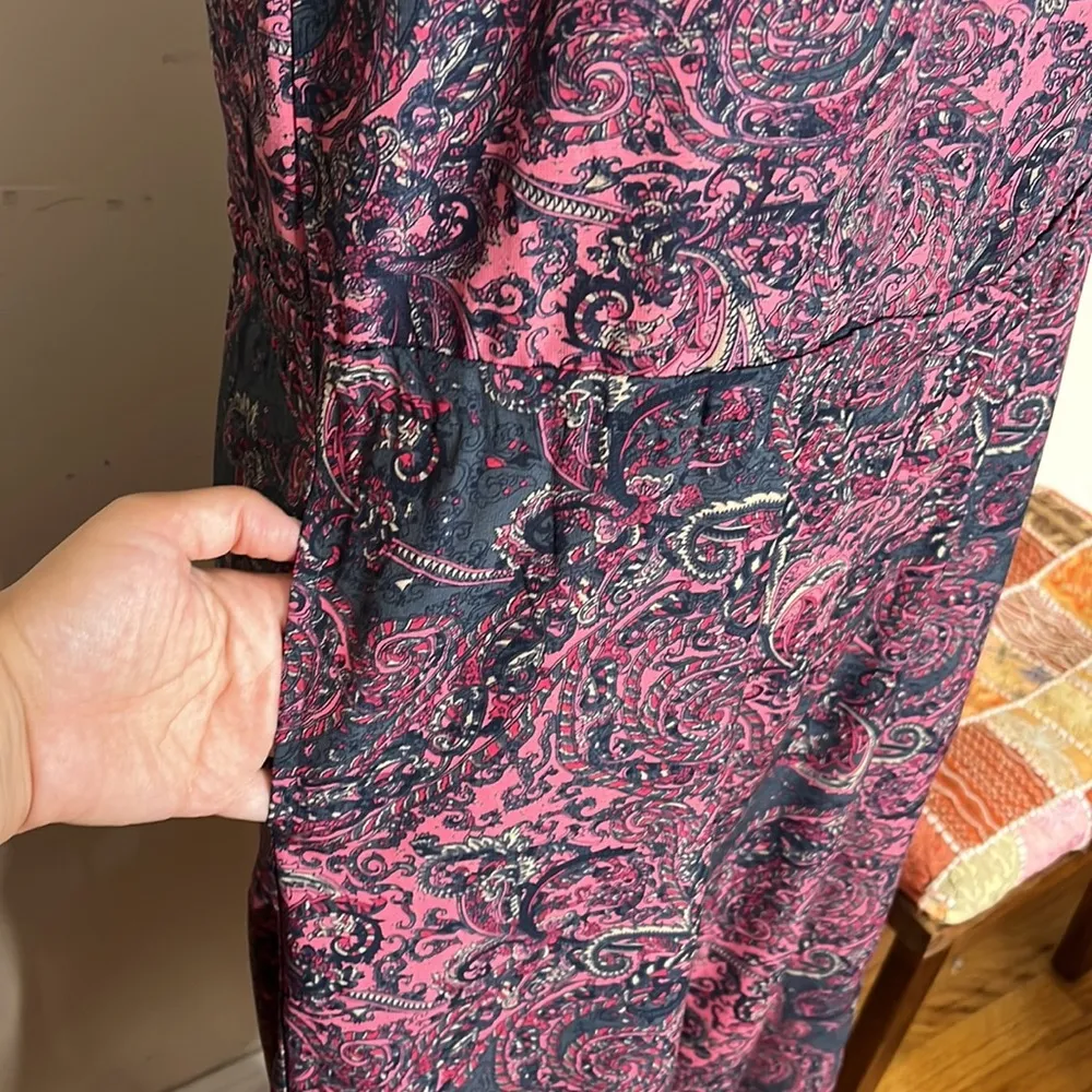 Elan • strapless paisley wide leg jumpsuit - Image 51