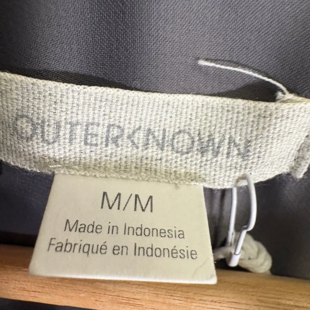 NEW OUTERKNOWN Benson Utility Shortall Jumpsuit Romper Size Medium - Image 9