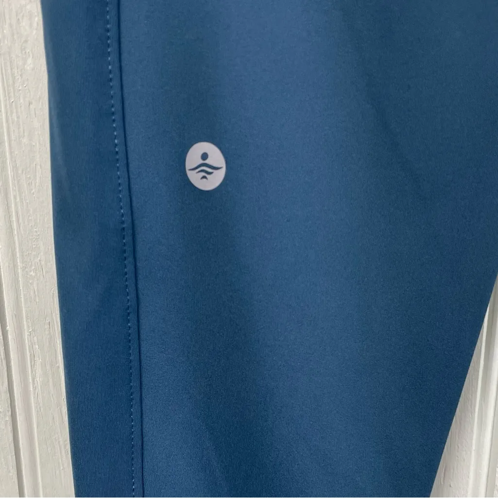 NEW Halara Softlyzero High Waisted Jogger Athletic Pants Size Small Teal Blue - Image 6