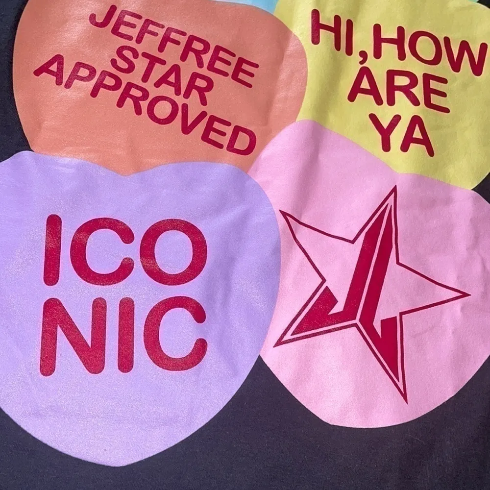 Jeffree star exclusive VDAY  hearts shirt - Image 9